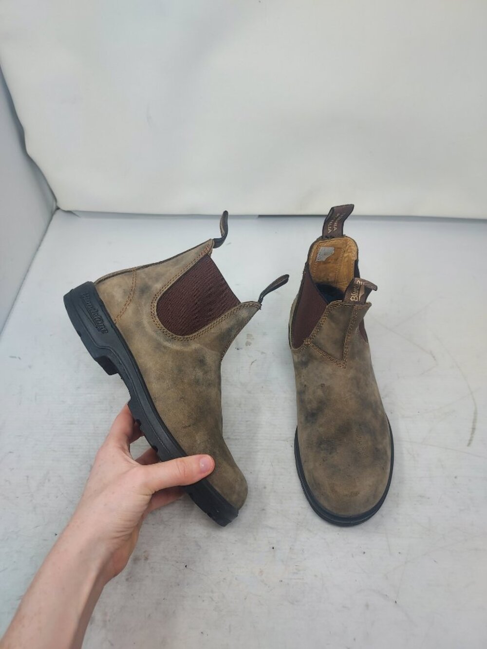 Blundstone WOMENS Chelsea Rustic Brown Boot